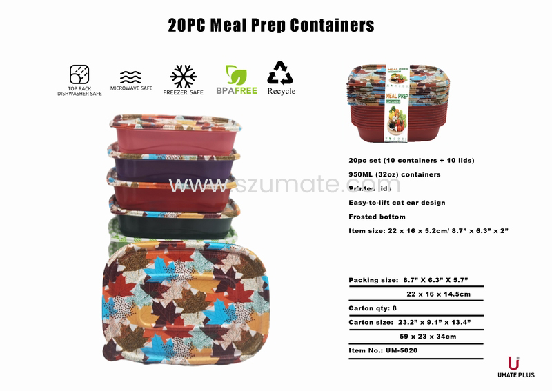 20pc food container